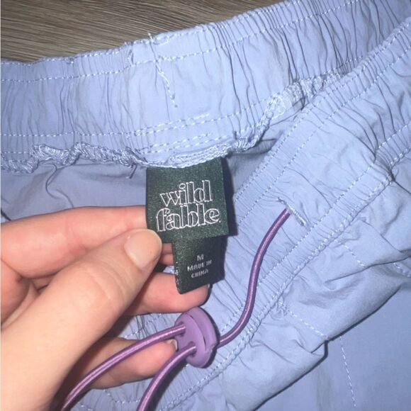 Women's Wild Fable Periwinkle Blue Purple Athletic Shorts - Picture 8 of 9